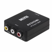 Конвертер 3 RCA на HDMI, пластик, черный,, - REXANT, артикул 17-6939