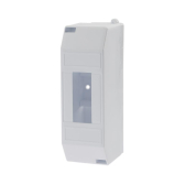 Бокс пластиковый КМПн 1 2 IP20 белый инд. штрих-код, REXANT - артикул 11-0112