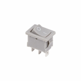 Выключатель клавишный 250V 6А (3с) ON-ON серый Mini | 36-2133 | REXANT - артикул 36-2133