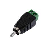 Разъем штекер RCA с клеммной колодкой,, - REXANT, артикул 14-0413