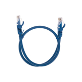 Патч-корд U/UTP CAT 6, RJ45-RJ45, 26AWG, LSZH, синий, 0.5м, - артикул 02-0294-05