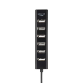 Разветвитель USB на 7 портов черный | 18-4107 | REXANT - REXANT, артикул 18-4107