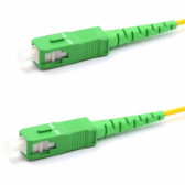 Патч-корд оптический соединительный SM 9/125 OS2 SC/APC-SC/APC Simplex LSZH 3м, - артикул 50-2024