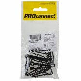 Дюбель-хомут 5-10 черный, прямоугольный (10 шт.) PROCONNECT | 07-4621-9 | PROconnect - артикул 07-4621-9
