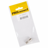 Переходник антенный, (гнездо F - штекер TV), (1шт.) (пакет) PROconnect | 05-4303-4-7 | PROconnect - артикул 05-4303-4-7
