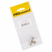 Переходник антенный, (3-гнезда F), тройник, (1шт.) (пакет) PROconnect | 05-4204-4-7 | PROconnect - артикул 05-4204-4-7