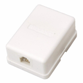 Телефонная розетка 1 гн. RJ-11(6P-2C), внешняя (50 шт/уп) PROconnect | 03-0001-4 | PROconnect - PROconnect, артикул 03-0001-4