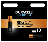Элемент питания АА алкалиновые 1,5v 10 шт. LR6-10BL 5014071 Optimum Duracell (Б0056026) - артикул Б0056026