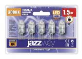 Лампа светодиодная LED 1.5Вт G4 12В AC/DC теплый (блистер 5 шт.) - артикул 1021168