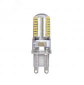 Лампы светодиодные, LED 5w G9 320Лм теплый свет, 320Lm 175-240V блистер, 2 шт - артикул 1036667B