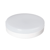 Лампа светодиодная LED 12Вт GX53 220В 3000К PLED-GX53 таблетка (плоский цилиндр) | 1029102 | Jazzway - артикул .1029102