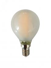 Лампа сетодиодная декоративная LED 6w E14 4000K шар матовый филамент 230/50 Jazzway (5021150) - артикул 5021150