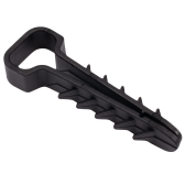 Дюбель-хомут PCD-F 05x10-45-100BL PA6.6 (100 шт/уп) | .5054981 | Jazzway - артикул .5054981