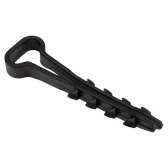 Дюбель-хомут PCD-F 05x08-45-100BL PA6.6 (100 шт/уп) | .5054967 | Jazzway - артикул .5054967