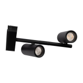 Светильник светодиодный трековый магнитный MTR16  2320B  2X10w 4000K 36° BL (чёрный) IP20   | .5056695 | Jazzway - артикул .5056695