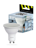 Лампы светодиодные LED 12 Вт 760 Лм 5000К GU10 (софит) холодная 230/50 ФАZA (10 штук в упаковке) - артикул 4895205038783