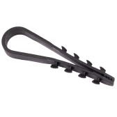 Дюбель-хомут PCD-R 05-10-45-100BL PA6.6 (100 шт/уп) | .5054844 | Jazzway - артикул .5054844