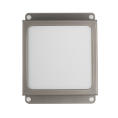 Светильник светодиодный для грильято "домино" PPL 089/G OPAL  9W 4000K GREY IP40 для ячейки 100х100мм | .5060197 | Jazzway - артикул .5060197