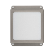 Светильник светодиодный для грильято "домино" PPL 089/G OPAL  9W 6500K GREY IP40  для ячейки 100х100мм | .5060210 | Jazzway - артикул .5060210
