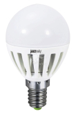 Лампа светодиодная LED 3.5вт Е14 ECO G45 холодная (шар) PLED - артикул 1006417