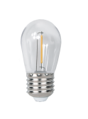 Лампа светодиодная для белт-лайта PLED- ECO- S14 1w E27 2700K CLEAR | .5040625 | Jazzway - артикул .5040625