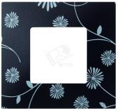 Рамка-декор на 4 поста для 2700640-03., S27Pl, черное & белое (2700647-802) - артикул 2700647-802