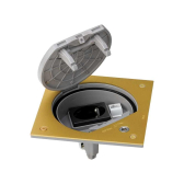 Основа влагостойкая IP66 с замком, розеткой Schuko и разъемом RJ45 Cat.5e UTP из латуни K45 Connect | KSE15USEC-23-71 | Simon - артикул KSE15USEC-23-71
