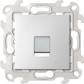 Розетка RJ45 Cat.6 UTP цвета алюминий S24 Harmonie - артикул 2410599-033