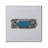 Simon Connect Электроблок с 8 розетками 2к+з Schuko с выкл.16А, кабель 2м, графит | F1118-14 | Simon - артикул F1118-14