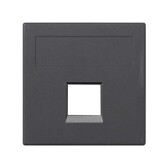 Simon CIMA 500 Адаптер для 1 шт RJ-45 CJ545.., CJ645.., CJ6A45F, 50х50мм, 500CIMA, графит | 50000185-038 | Simon - артикул 50000185-038