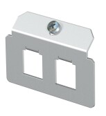 Суппорт для установки модулей в монтажную рамку MTU тип F (сталь) (MTM 2F) | 7407792 | OBO Bettermann - артикул 7407792
