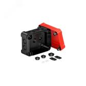 Распределительная коробка X06, IP 67, 151х167х87 мм, черная с красной крышкой (X06 SW-RO) - артикул X06 SW-RO