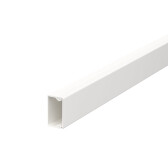 Мини-канал WDK с крышкой 12x22x2100 мм (высота борта 12,5 мм, крышка 22 мм) ПВХ белый RAL 9010 | 6027301 | OBO Bettermann - артикул 6027301
