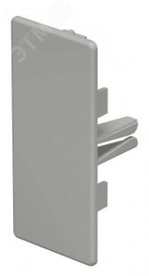 Заглушка кабельного канала торцевая WDK 40x90 мм (ПВХ, серый) (WDK HE40090GR) - артикул WDK HE40090GR