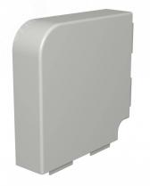 Крышка плоского угла кабельного канала WDK 60x210 мм (ПВХ,серый) (WDK HF60210GR) - артикул WDK HF60210GR