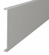 Крышка кабельного канала WDK 130x2000 мм (ПВХ, серый) (2410 130GR) - артикул 2410 130GR