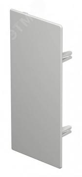 Торцевая заглушка кабельного канала WDK 100x230 мм (ПВХ, светло-серый) (WDK HE100230LGR) - артикул WDK HE100230LGR