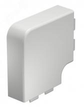 Крышка плоского угла кабельного канала WDK 40x110 мм (ПВХ,белый) (WDK HF40110RW) - артикул WDK HF40110RW