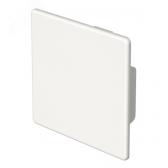 Заглушка кабельного канала торцевая WDK 60x60 мм (ПВХ, белый) (WDK HE60060RW) - OBO Bettermann, артикул WDK HE60060RW