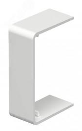 Стыковая накладка кабельного канала WDK 40x90 мм (ПВХ,белый) (WDK HS40090RW) - артикул WDK HS40090RW