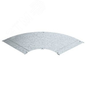 Крышка угловой секции 90° ширина 500 мм (LBD 90 500 R3 FT) - артикул LBD 90 500 R3 FT