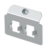 Суппорт для установки модулей в монтажную рамку MTU тип N (сталь) (MTM 2N) | 7407816 | OBO Bettermann - артикул 7407816