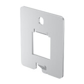 Суппорт для UDHOME-ONE для 1 разъема RJ45 тип F (20,3х16,6 мм) нержавеющая сталь | 7368498 | OBO Bettermann - артикул 7368498