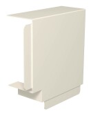 Крышка плоского угла кабельного канала WDK 80x170 мм (ПВХ,кремовый) (WDK HF80170CW) | 6161707 | OBO Bettermann - артикул 6161707