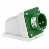 НАСТЕННАЯ ВИЛКА ВИНТ 32A 2P 24/48V IP44 11ч | 82525 | Schneider Electric - артикул 82525
