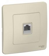 BLANCA скрытой установки розетка компьютерная RJ45, молочный (BLNIS045002) - артикул BLNIS045002