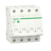 RESI9 АВТОМАТИЧЕСКИЙ ВЫКЛЮЧАТЕЛЬ (АВ) B 6А 4P 6000A | R9F02406 | Schneider Electric - артикул R9F02406
