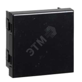Заглушка 2 модуля черная - артикул VDI88197