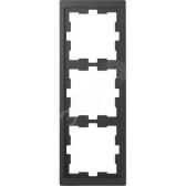 D-Life РАМКА 3-постовая, АНТРАЦИТ , SD | MTN4030-6534 | Schneider Electric - артикул MTN4030-6534