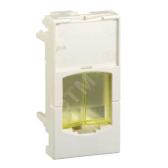 S-ONE Панель лицевая 1 модуль для 1хRJ45 желтая - артикул VDI88242
